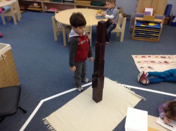 boy and tower